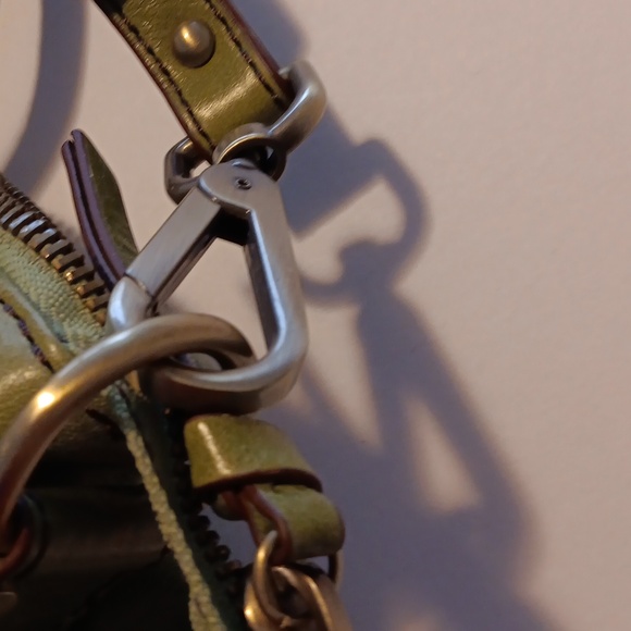 HOBO Olive Green Leather Hobo Bag - Picture 10 of 13